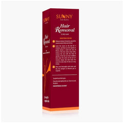 Bakson's Sunny Herbals Haarentfernung mit Aloe Vera und Calendula für weiche und geschmeidige Hautpflegecreme
