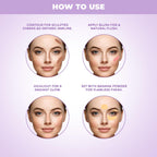 Lotus Make Up Cosmetics Proedit Power Trio Face Palette