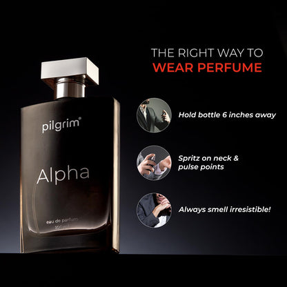 Pilgrim Cosmetics Alpha Eau De Parfum Men 100ml