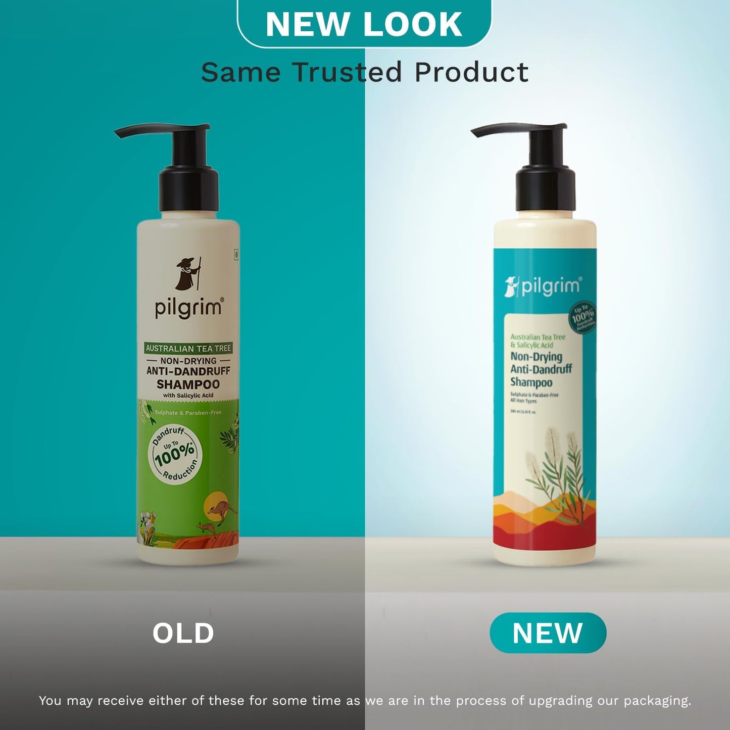 Pilgrim Cosmetics Australian Tea Tree Non-Drying Anti Dandruff Hair Shampoo 200ml