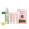 Lotus Herbals Cosmetics Mist+ Facial Kit Combo