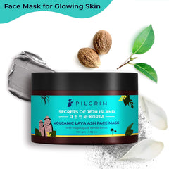 Pilgrim Cosmetics Volcanic Lava Ash Face Scrub with Yugdugu & White Lotus 100g