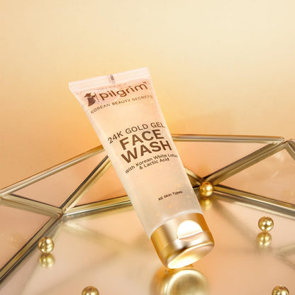 Pilgrim Cosmetics 24K Gold Gel Facewash 80ml