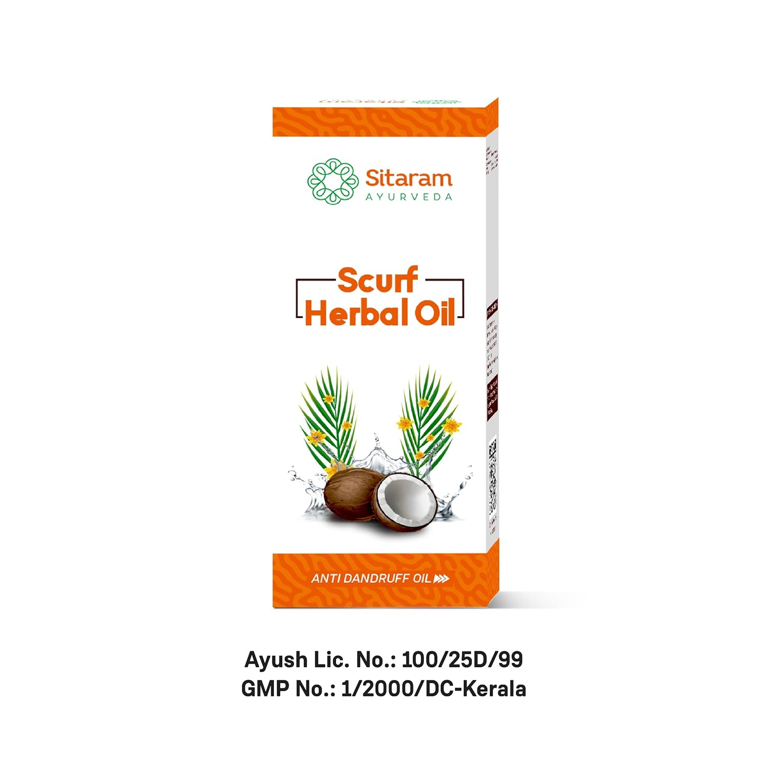 Sitaram Ayurveda Scurf Herbal Hair Oil 100ml