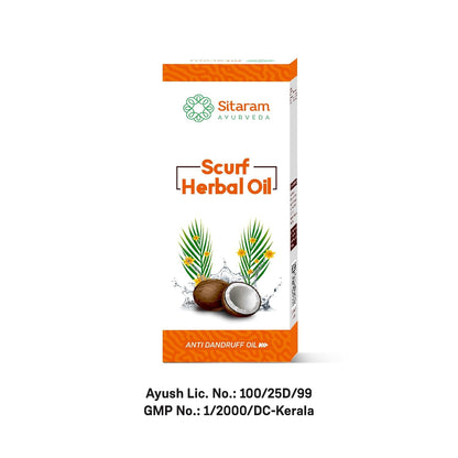 Sitaram Ayurveda Scurf Herbal Hair Oil 100ml