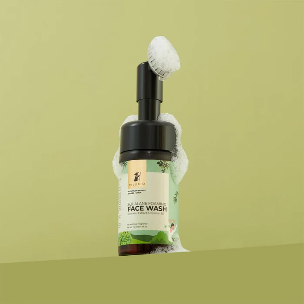 Pilgrim Cosmetics Squalane Foaming Facewash 120ml