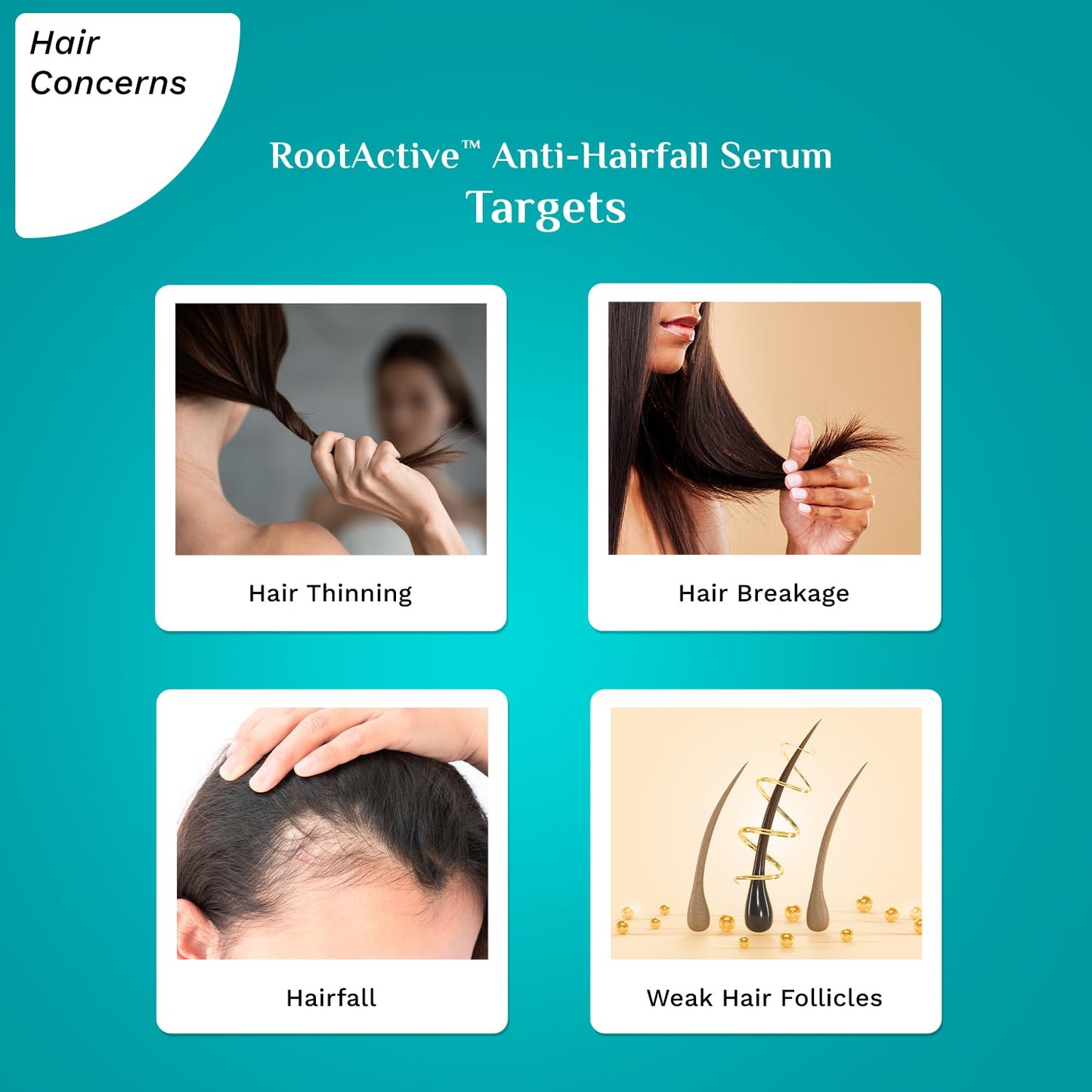 Pilgrim Cosmetics RootActive™ Anti Hairfall Serum With Spanish Rosemary 30 ml | 1.01 fl. oz