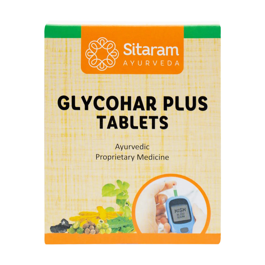 Sitaram Ayurveda Glycohar Plus 60 Tablets