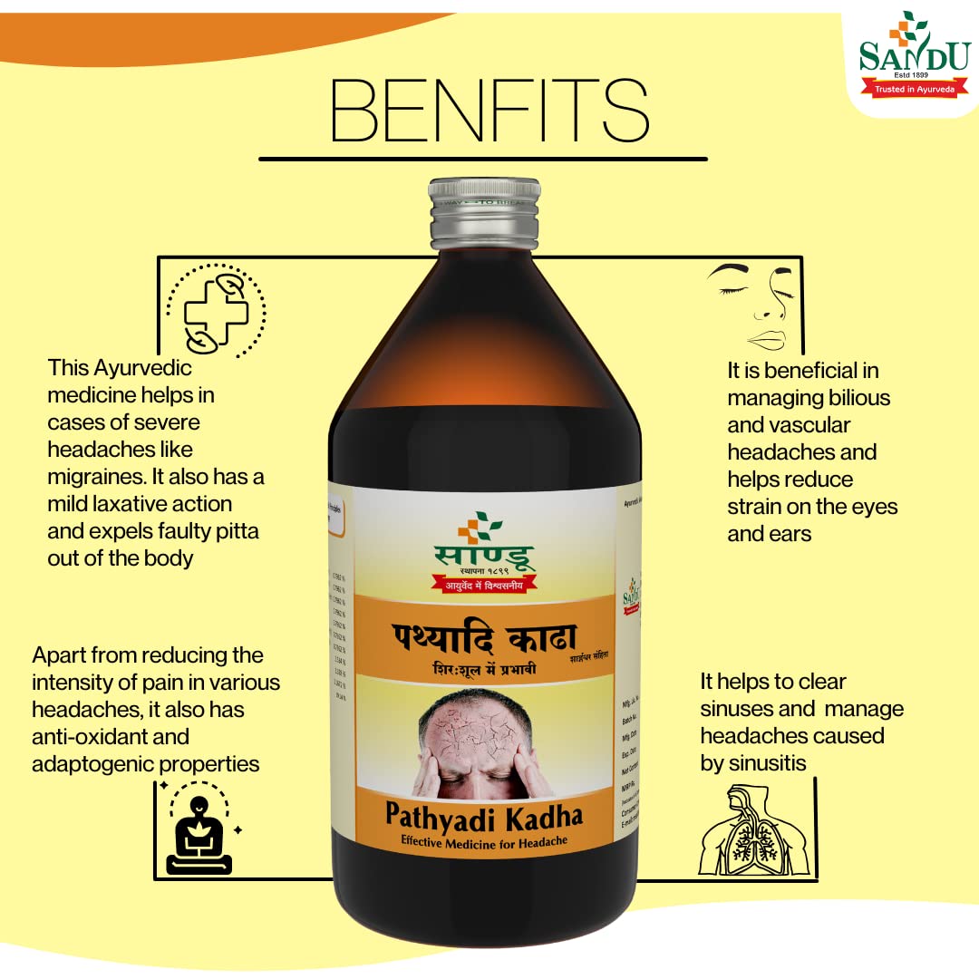 Sandu Ayurvedic Pathyadi Kadha Liquid
