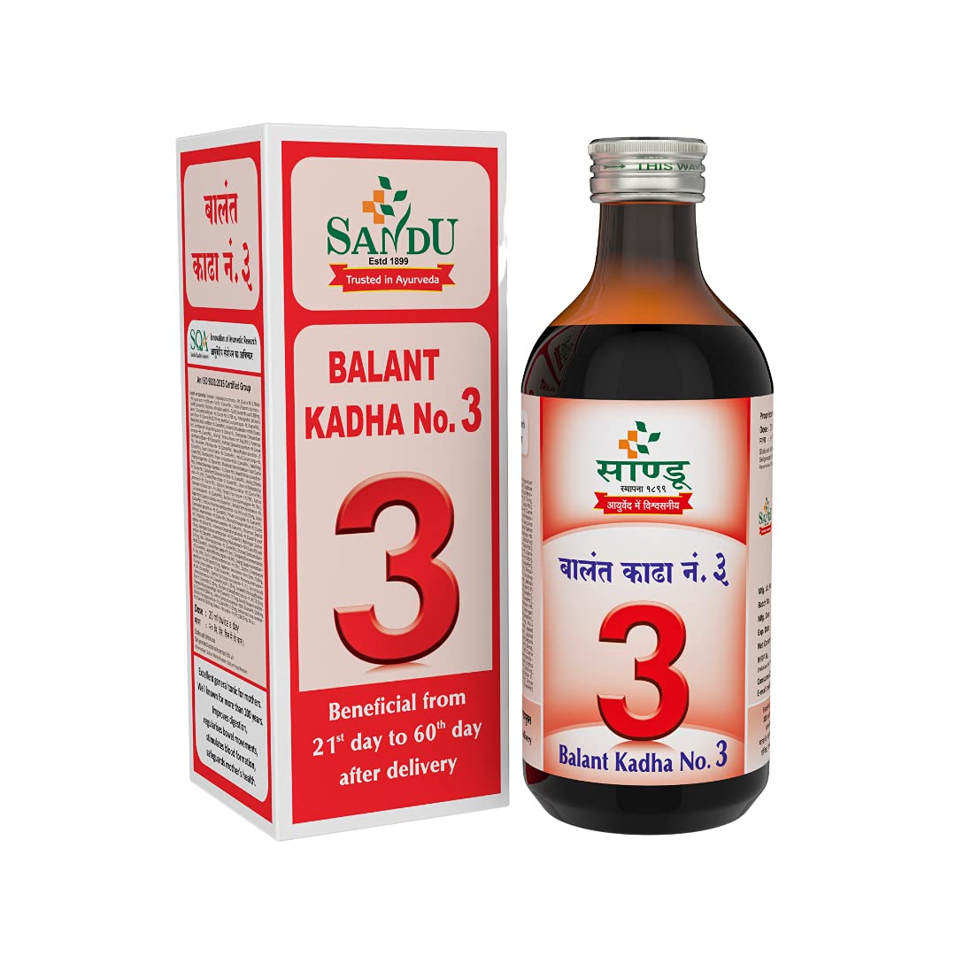Sandu Ayurvedic Balant kadha No 1, 2 & 3
