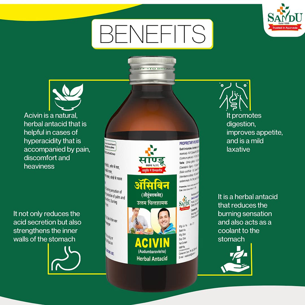 Sandu Ayurvedic Acivin Liquid