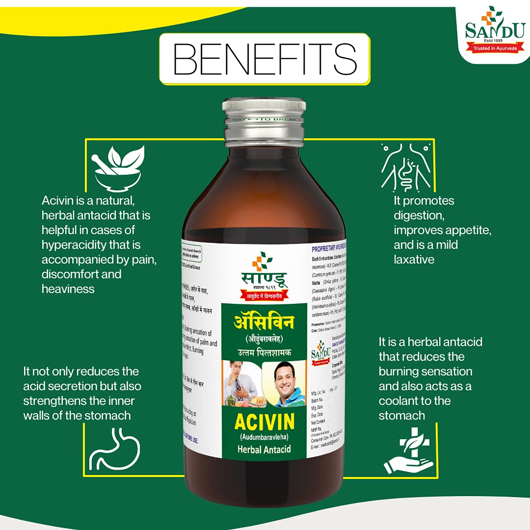 Sandu Ayurvedic Acivin Liquid
