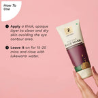 Pilgrim Cosmetics Red Vine Face Mask with Mulberry & Rosehip Oil 100g