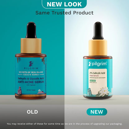 Pilgrim Cosmetics 2% Salicylic Acid Anti-Acne Face Serum 30ml