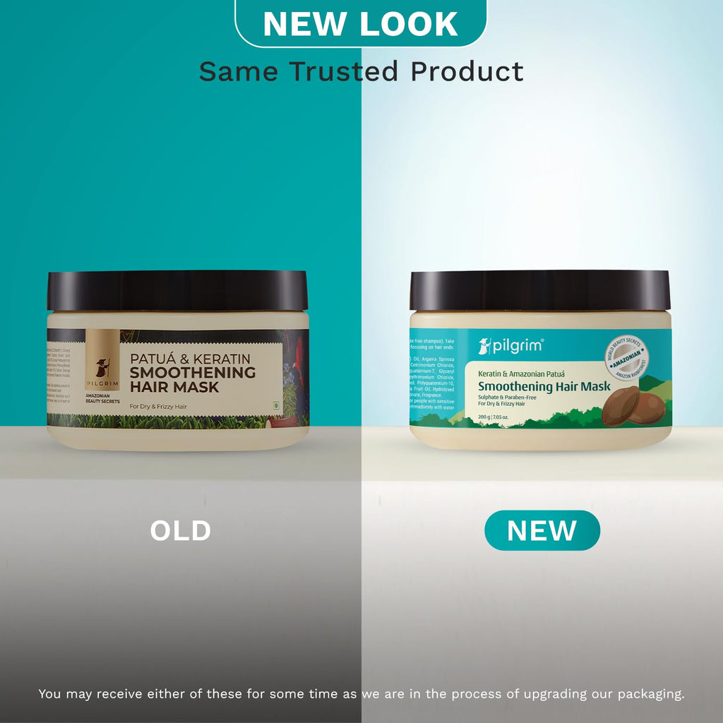 Pilgrim Cosmetics Patuá & Keratin Smoothening Hair Mask 200.0 g 6.8 oz
