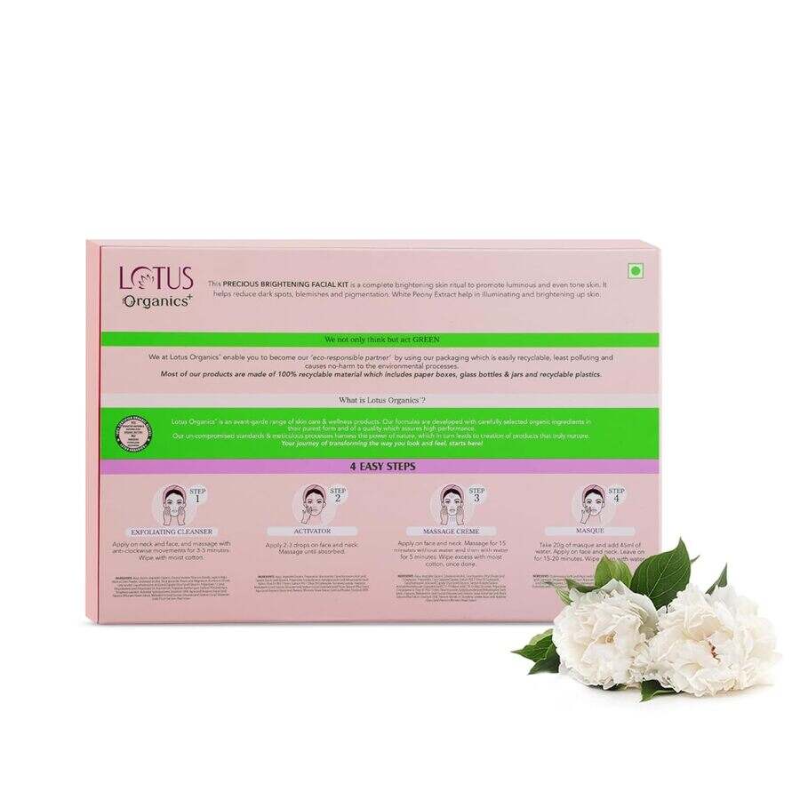 Lotus Herbals Cosmetics Precious Brightening Facial Kit