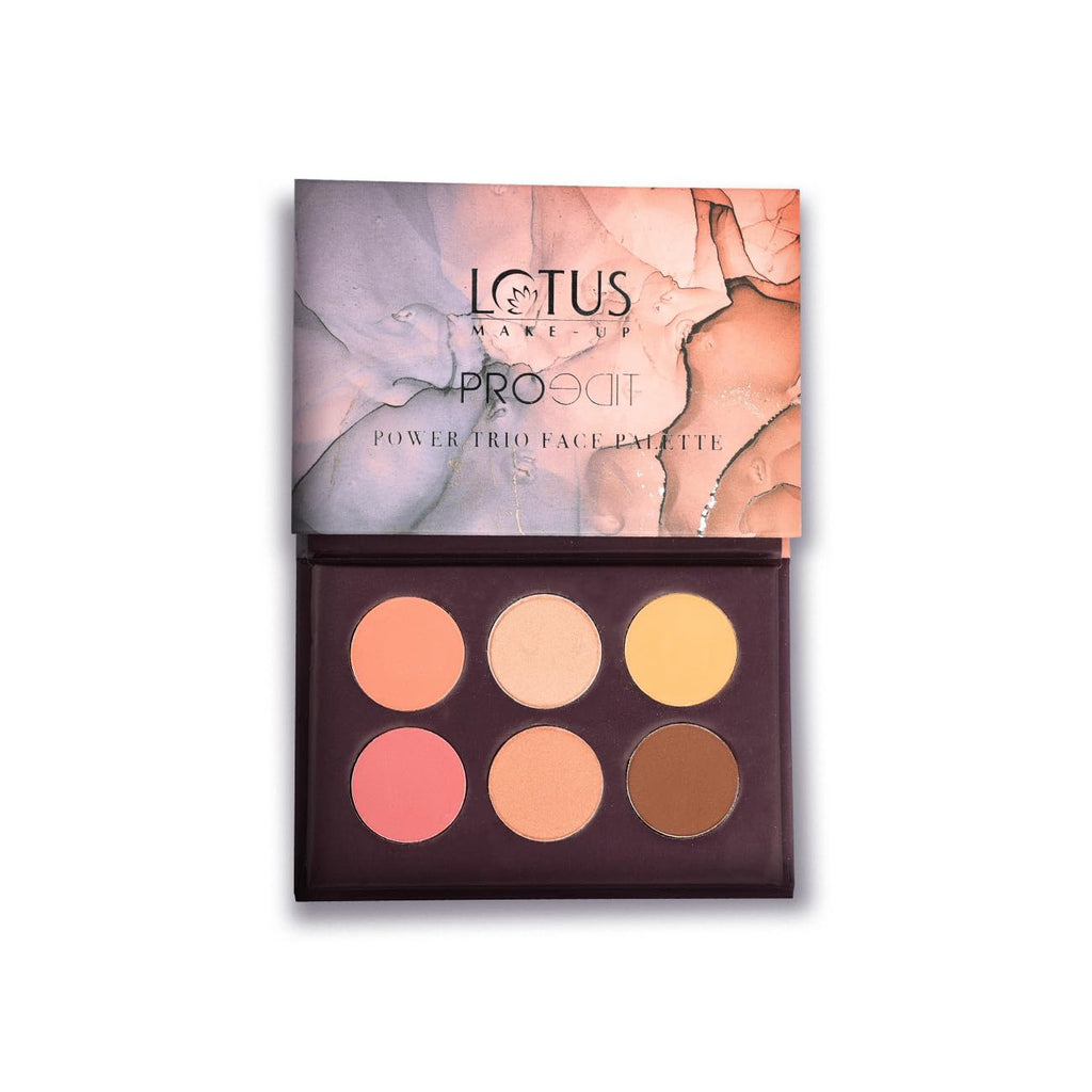 Lotus Make Up Cosmetics Proedit Power Trio Face Palette