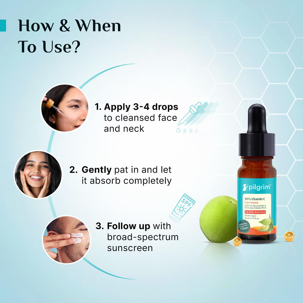 Pilgrim Cosmetics 10% Vitamin C Face Serum 30ml