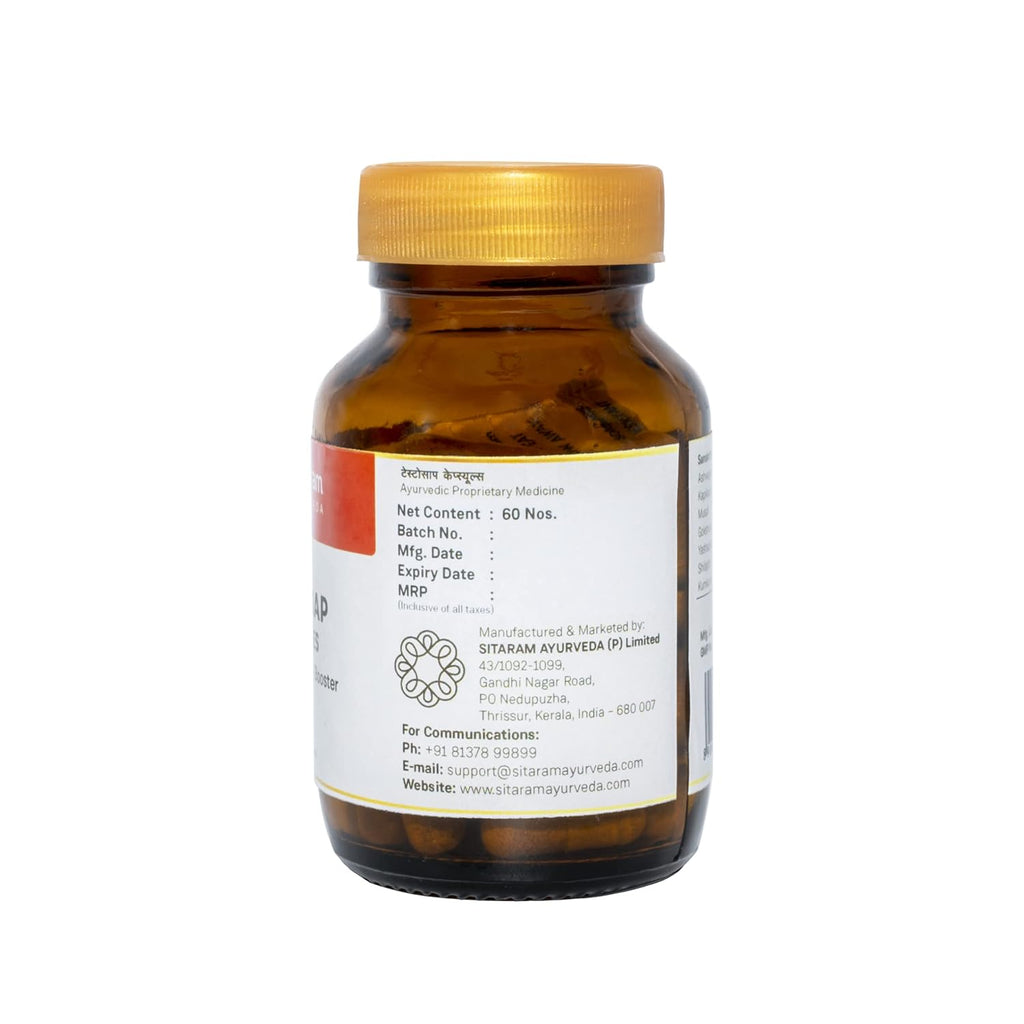 Sitaram Ayurveda Testosap 60 Capsules