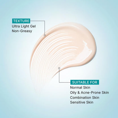 Pilgrim Cosmetics 5% Vitamin C Brightening Ultra Light Gel Sunscreen SPF 60 PA++++ 45ml