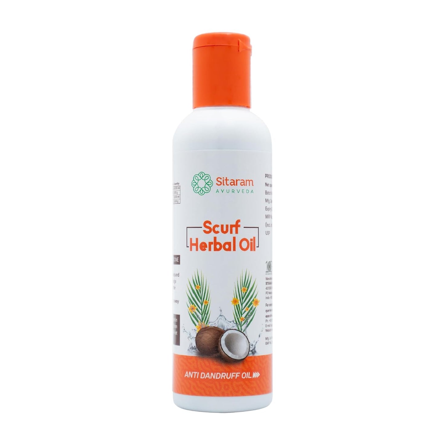 Sitaram Ayurveda Scurf Herbal Hair Oil 100ml