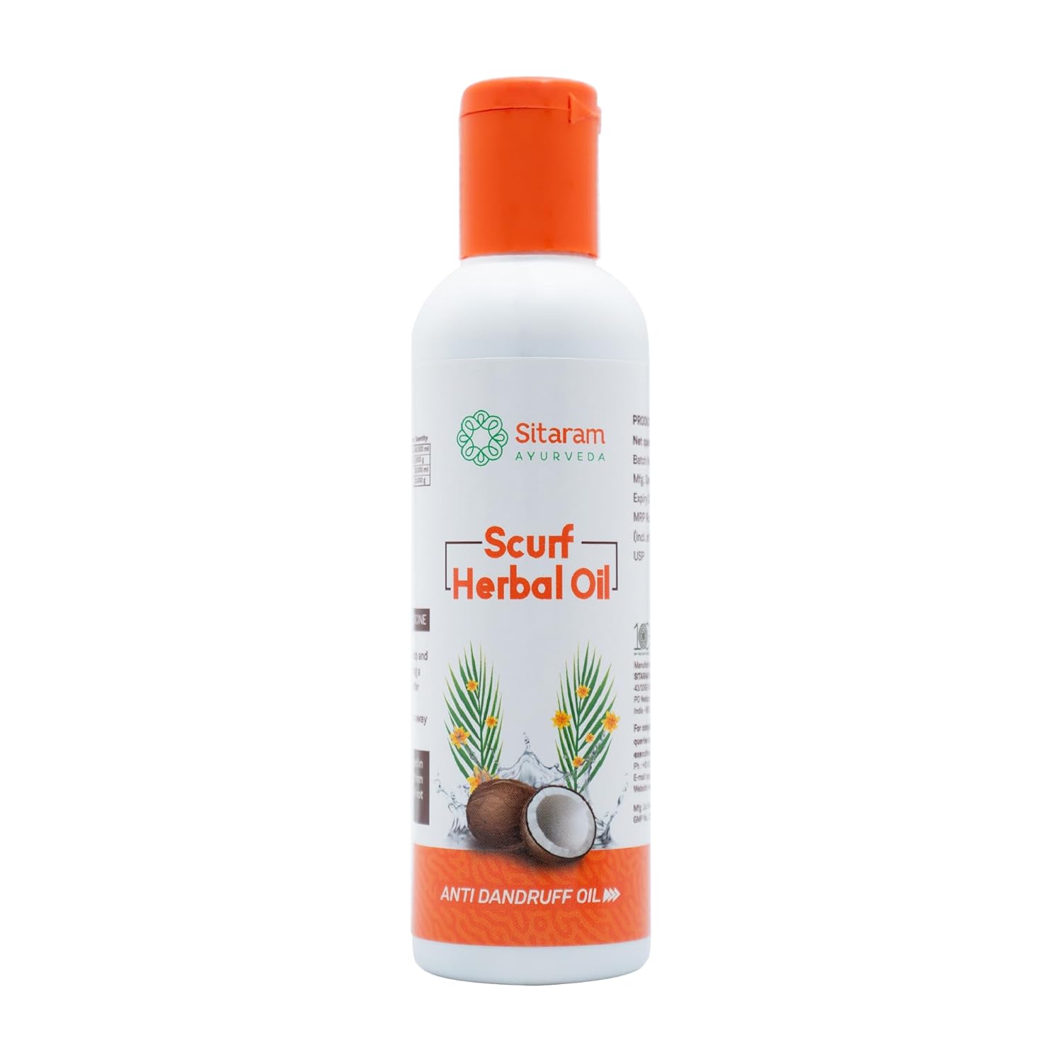 Sitaram Ayurveda Scurf Herbal Hair Oil 100ml