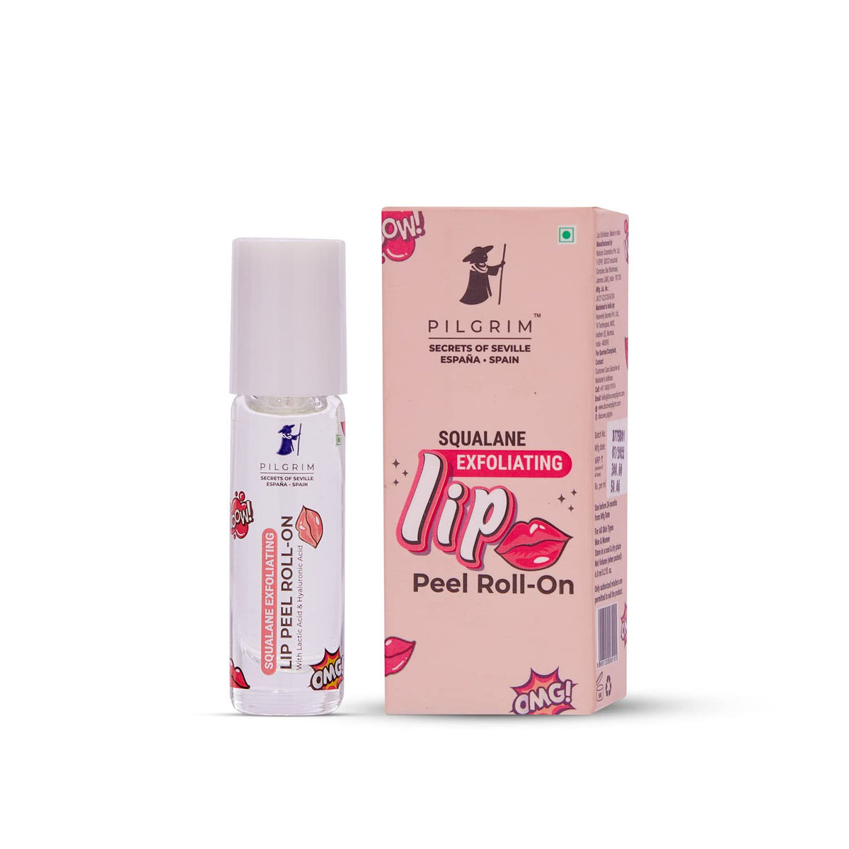 Pilgrim Cosmetics Squalane Bubblegum Lip Serum Unisex 6 ml