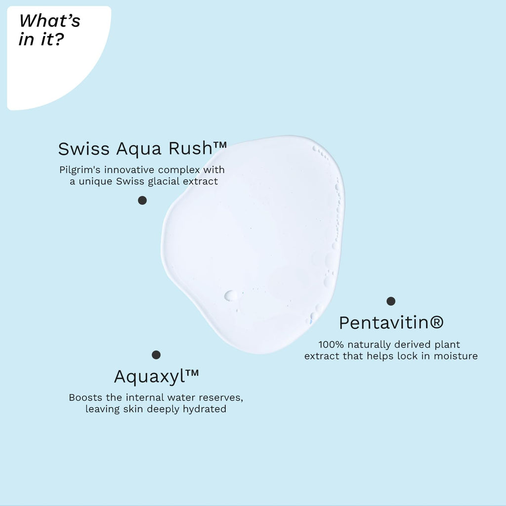 Pilgrim Cosmetics Swiss Aqua Rush™ Hydrating Gel Toner 100ml