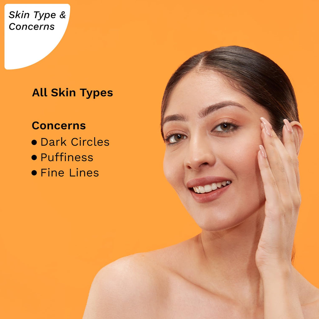 Pilgrim Cosmetics 4% Vitamin C Brightening Under Eye Cream 15 ml | 0.50 fl. oz