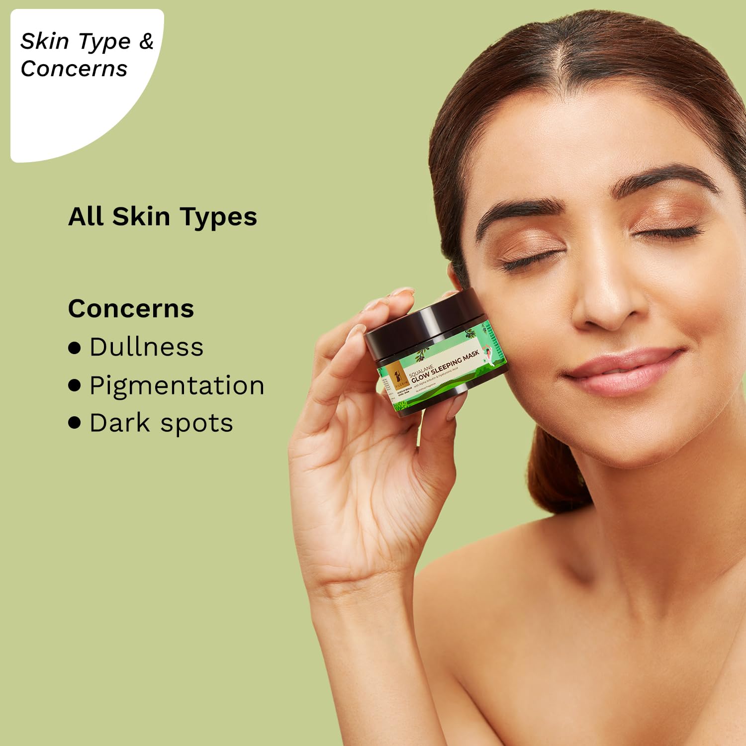 Pilgrim Cosmetics Squalane Glow Sleeping Mask 50g