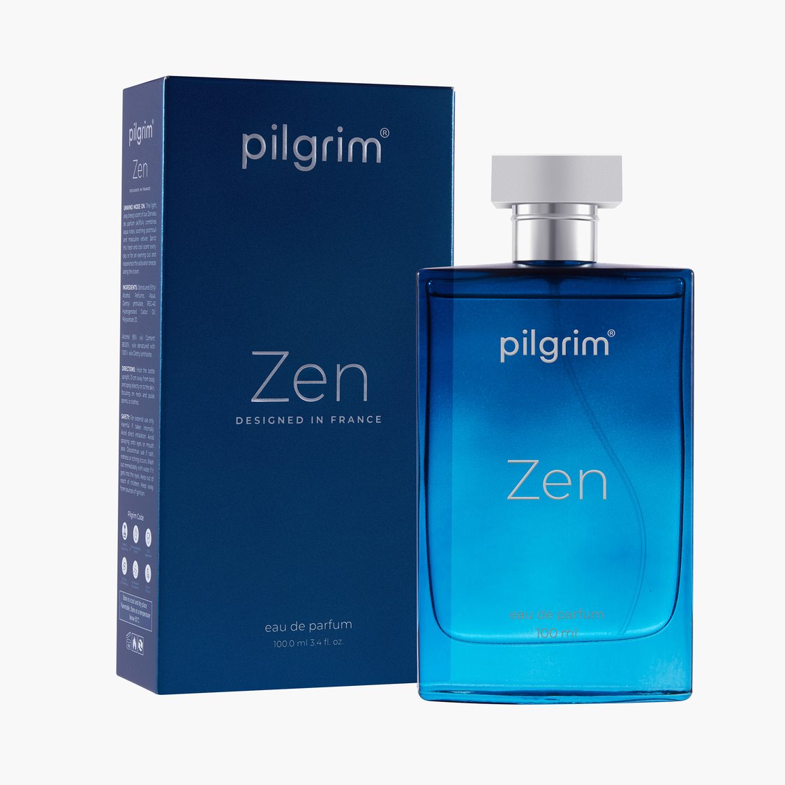 Pilgrim Cosmetics Zen Eau De Parfum Men 100ml 3.4 fl. oz