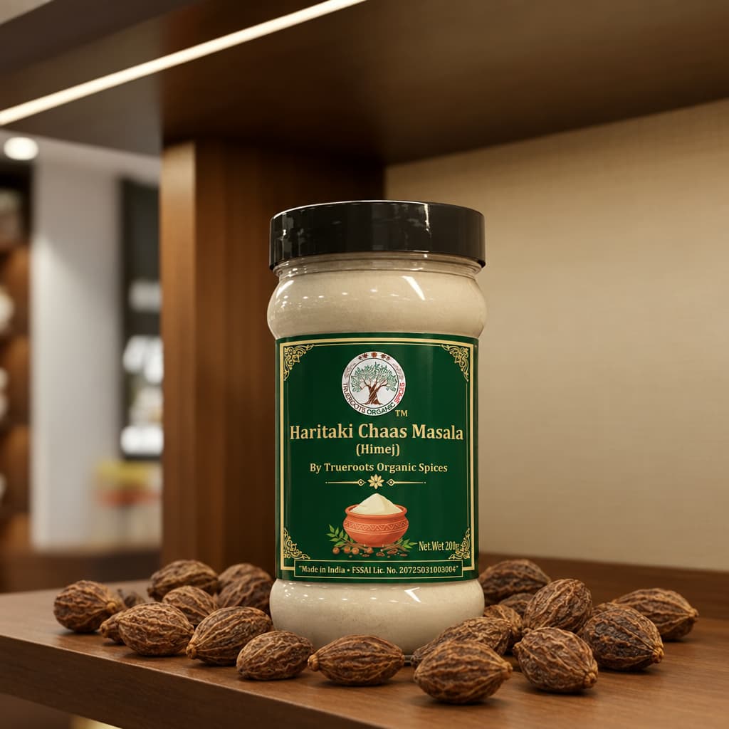 Trueroots Organic Spices Haritaki (Himej) Buttermilk Masala | Chaas Mix