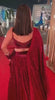Indische pakistanische Frauen Lengha Hochzeit Bollywood Braut ethnische Party tragen reine weiche Georgette Lehenga Choli