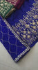 Индийская пакистанская женская Ленга Свадебная Болливудская свадебная этническая одежда для вечеринок из чистого мягкого шелка тапета с вышивкой