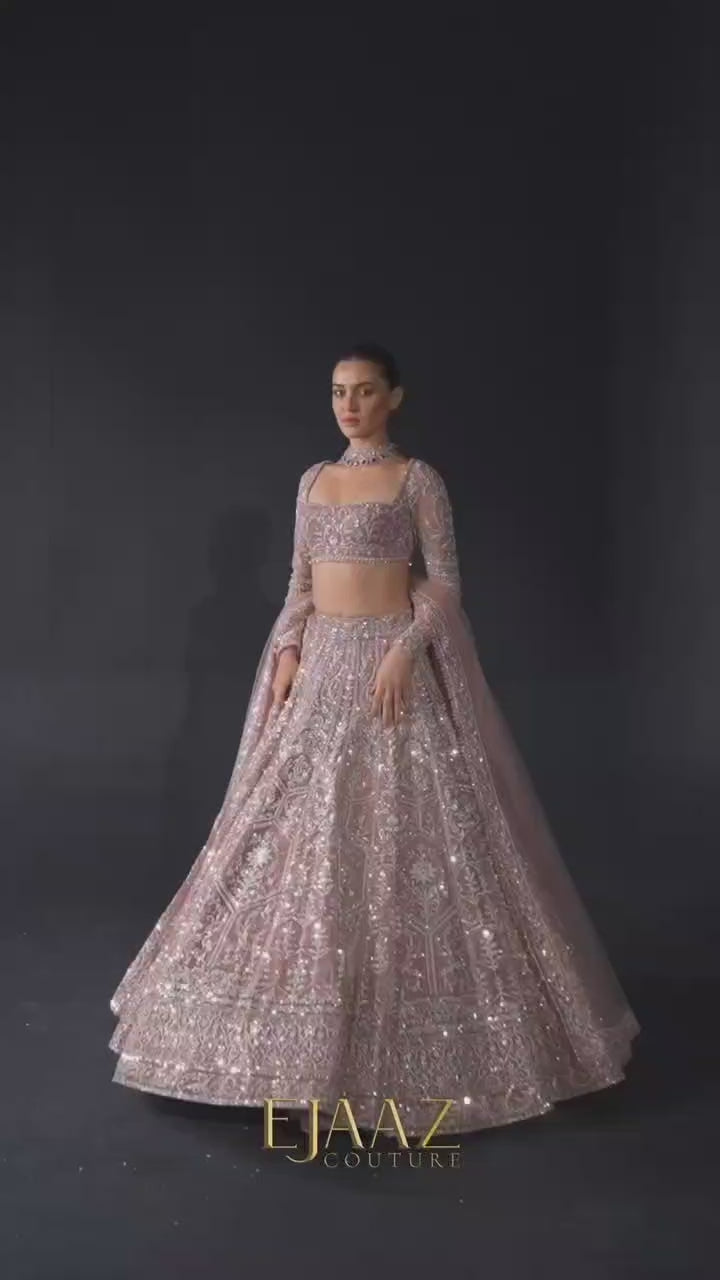 Bollywood Indian Pakistani Ethnic Party Wear Women Soft Pure Premium Net Lehenga