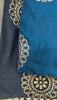 Болливудская индийская пакистанская этническая праздничная одежда из мягкого чистого вискоза 14 кг с принтом из фольги с готовой кружевной каймой