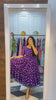 Bollywood Indian Pakistani Ethnic Party Wear Women Soft Pure Fuax Georgette Purple Dress