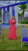 Bollywood Indian Pakistani Ethnic Party Wear Women Soft Pure Faux Georgette Floral Maxi Dress