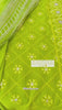Bollywood Indische Pakistanische Ethno Party Wear Weiches reines Georgette Anarkali Grünes Kleid mit Allover-Stickerei Dupatta