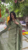 Bollywood Indische Pakistanische Ethno Party Wear Damen Weicher Reiner Kunst Georgette Mehandi Anzug Mit Dupatta Kleid