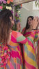 Болливудская индийская пакистанская этническая праздничная одежда для женщин из мягкой чистой органзы Анаркали костюм платье