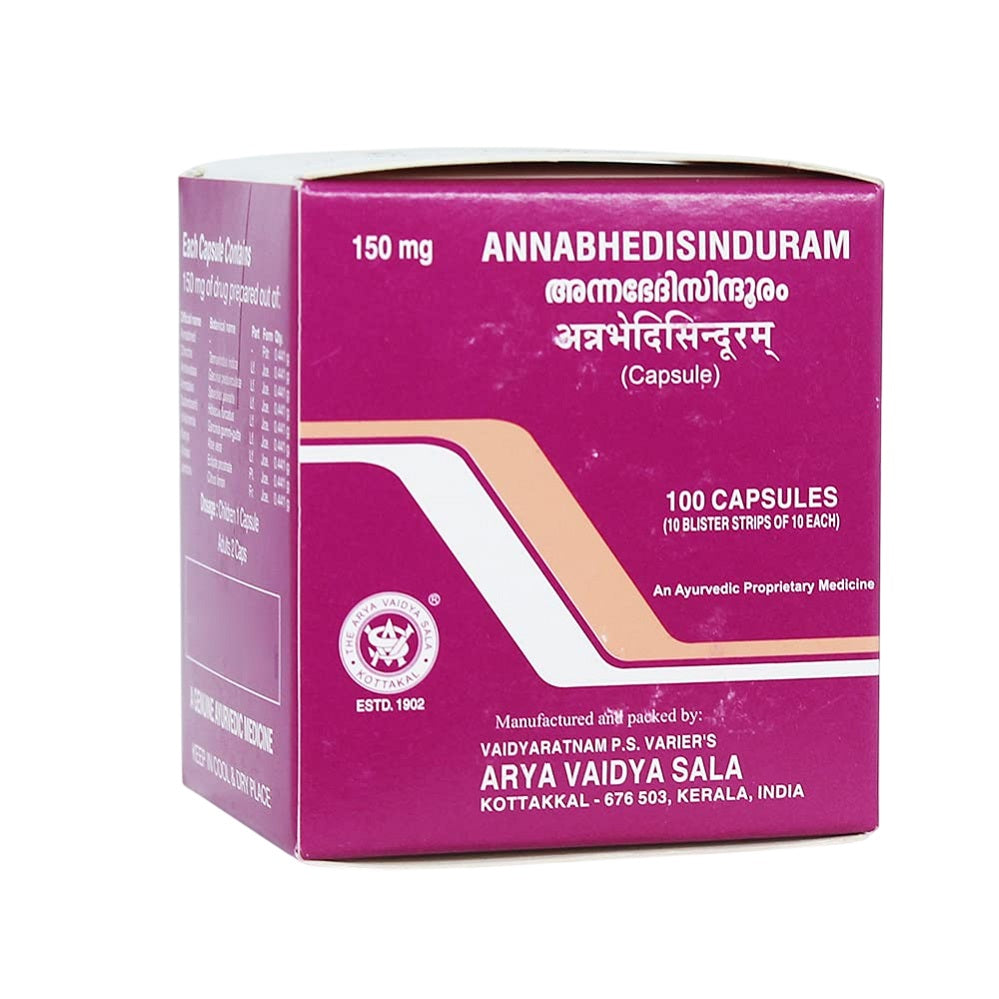 Kottakkal Ayurvedic Annabhedisinduram 100 Capsules
