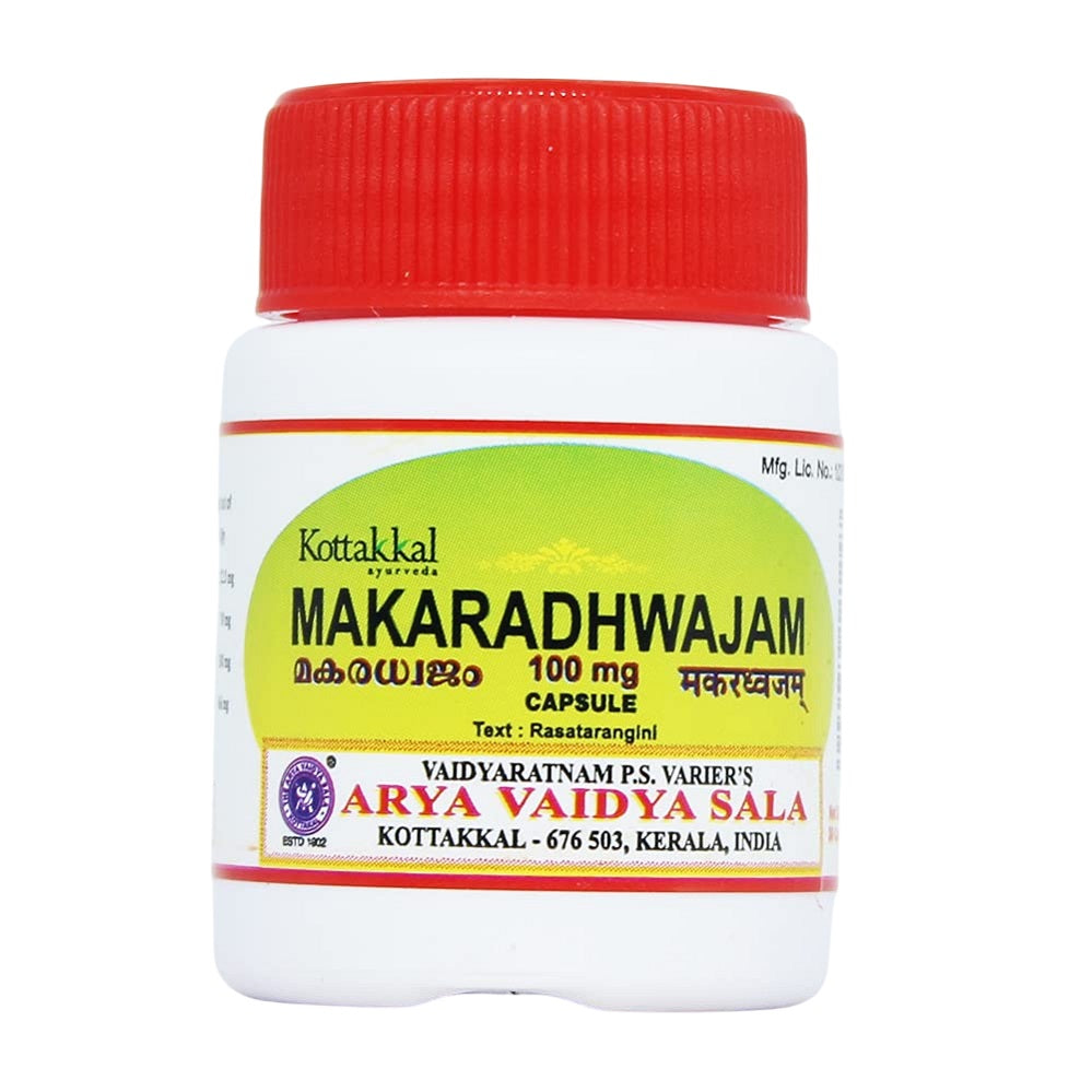 Kottakkal Ayurvedic Makaradhwajam 100mg 30 Capsules
