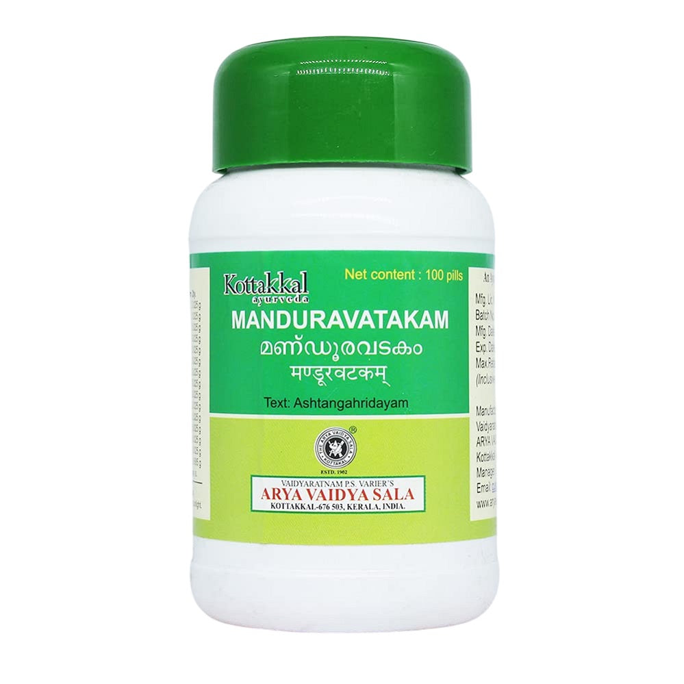 Kottakkal Ayurvedic Mandooravatakam 100 Tablets