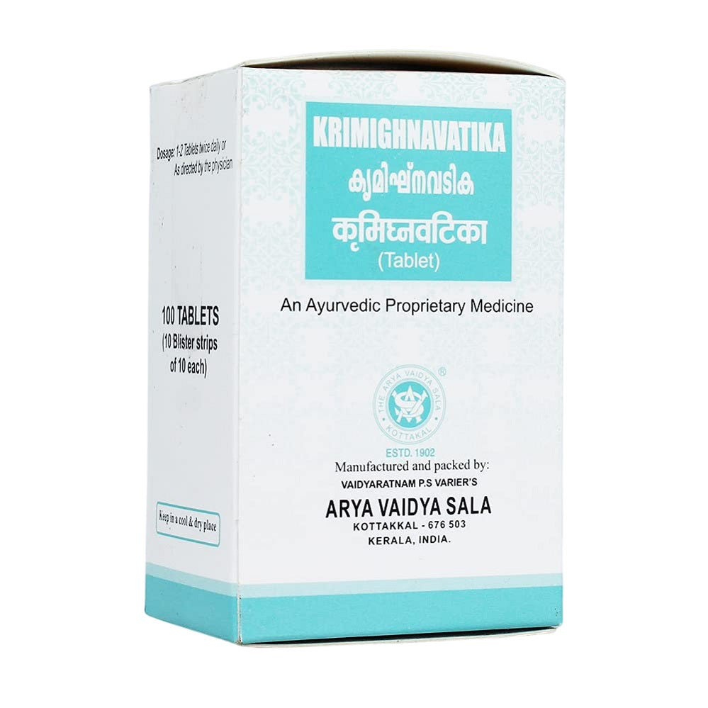 Kottakkal Ayurvedic Krimighna Vatika 100 Tablets