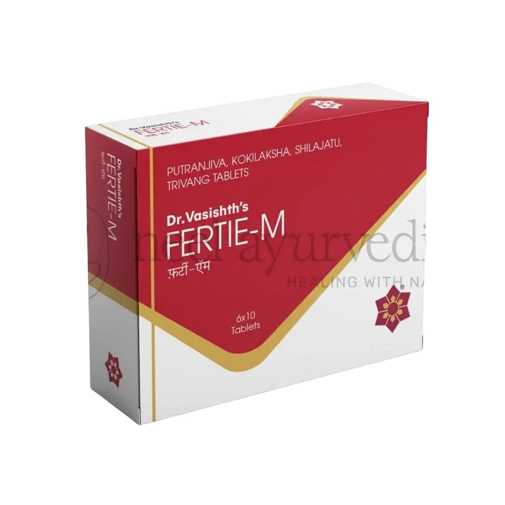 Dr Vasishth's Ayurvedic Fertie M 6 X 10 Tablets