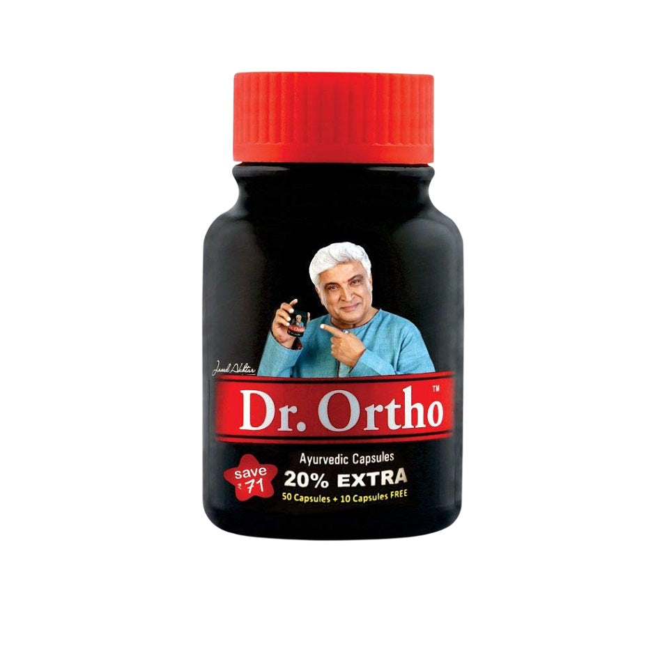 Dr Ortho Ayurvedic Joint Pain Relief Capsules â€“ 30 & 60 Capsules