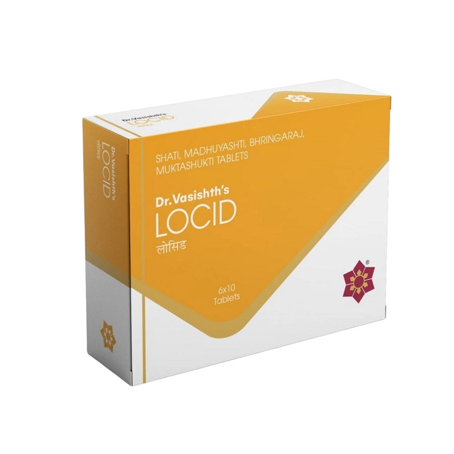 Dr Vasishth's Ayurvedic Locid 6 X 10 Tablets