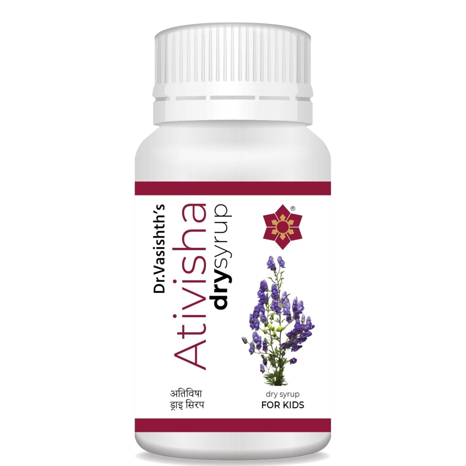 Dr Vasishth's Ayurvedic Ativisha For Kids Dry Syrup Powder 10 Gm