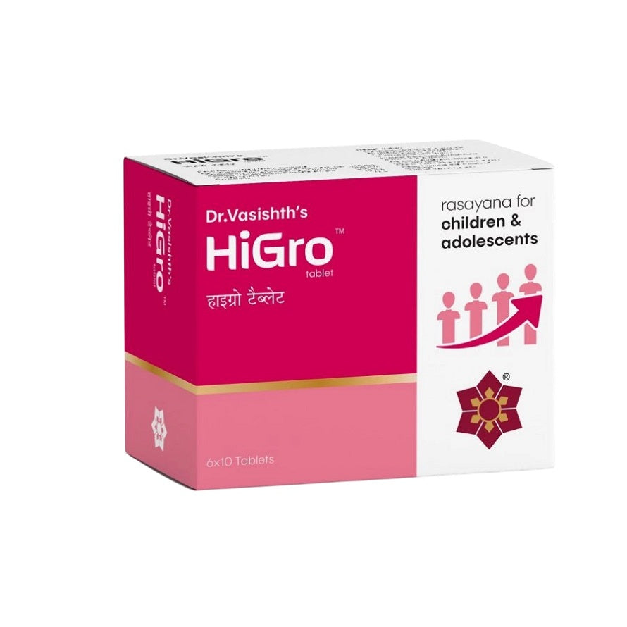 Dr Vasishth's Ayurvedic Higro 6 X 10 Tablets